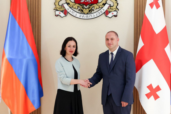 Zhanna Andreasyan Pays Working Visit to Georgia