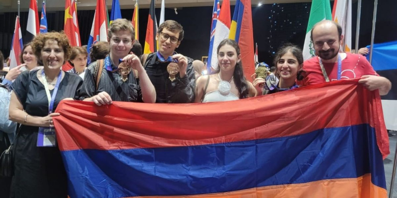 Ոսկե և բրոնզե մեդալներ՝ Կենսաբանության 36-րդ միջազգային օլիմպիադայում