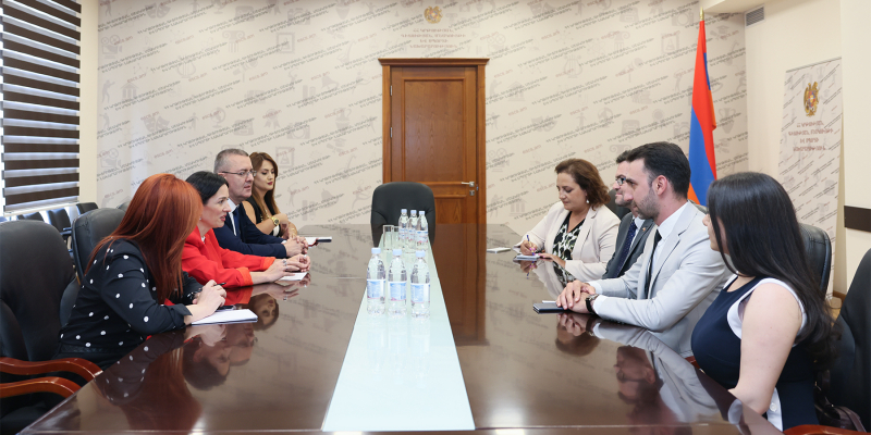 Ժաննա Անդրեասյանն ընդունել է Հայաստանում Միացյալ Թագավորության դեսպանին՝ նրա առաքելության ավարտի կապակցությամբ