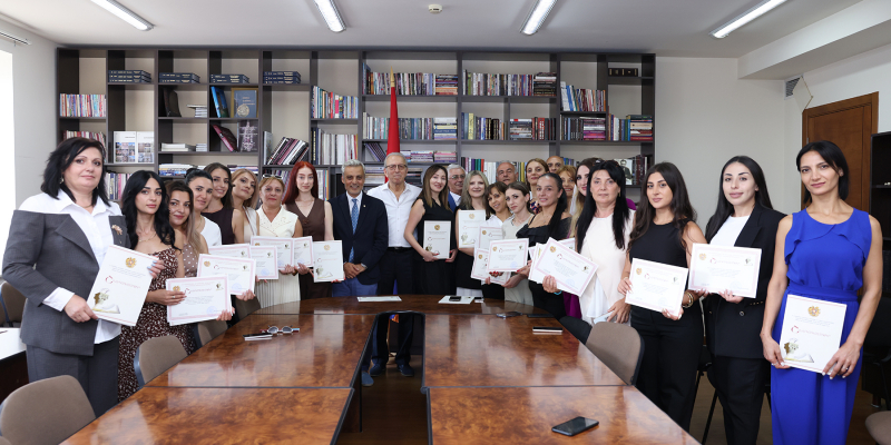 ԿԳՄՍՆ շնորհակալագրեր` պարային խմբերին