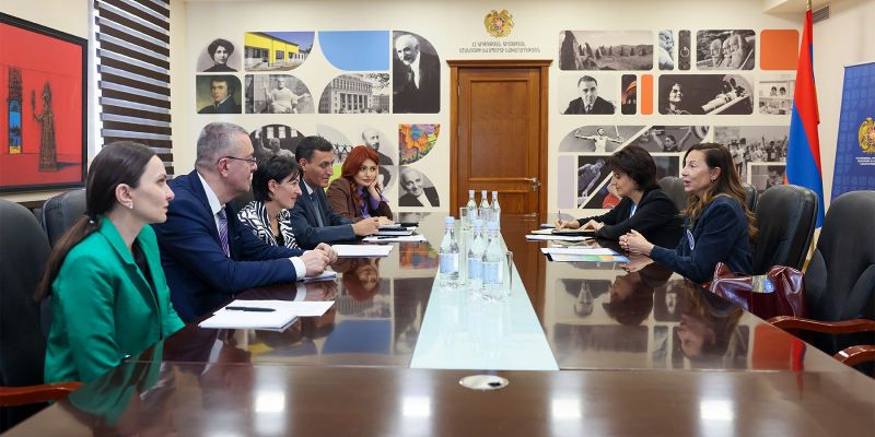 ՄԱԿ ՊՀԾ հայաստանյան գրասենյակի ղեկավարի հետ քննարկվել են «Դպրոցական սնունդ» ծրագրի ընդլայնման հարցերը