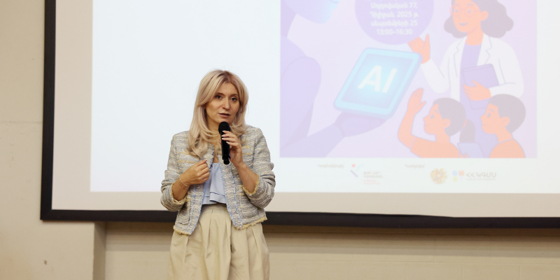 «Արհեստական բանականություն և թվային արտադրություն. ուսուցիչը՝ որպես ստեղծարար» խորագրով համաժողով
