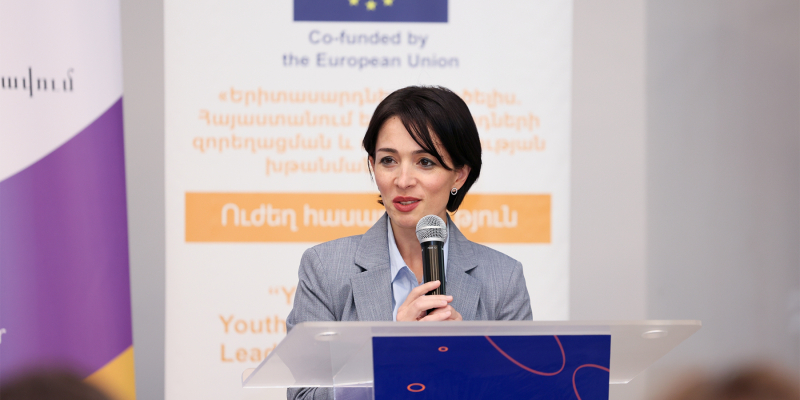 «Ամենամյա երիտասարդական ֆորումը երիտասարդների ձայնը լսելի դարձնելու հարթակ է». Ժաննա Անդրեասյան