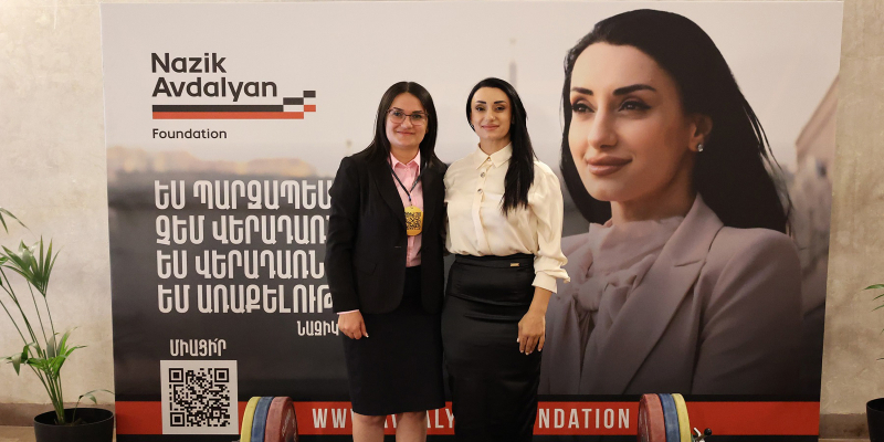 Նախարարի տեղակալ Հասմիկ Ավագյանը մասնակցել է «Նազիկ Ավդալյան» սպորտի զարգացման հիմնադրամի շնորհանդեսին