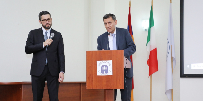 Բրյուսովի անվան պետական համալսարանում բացվել է «Դանթե Ալիգիերի» երևանյան կոմիտեի գրասենյակը