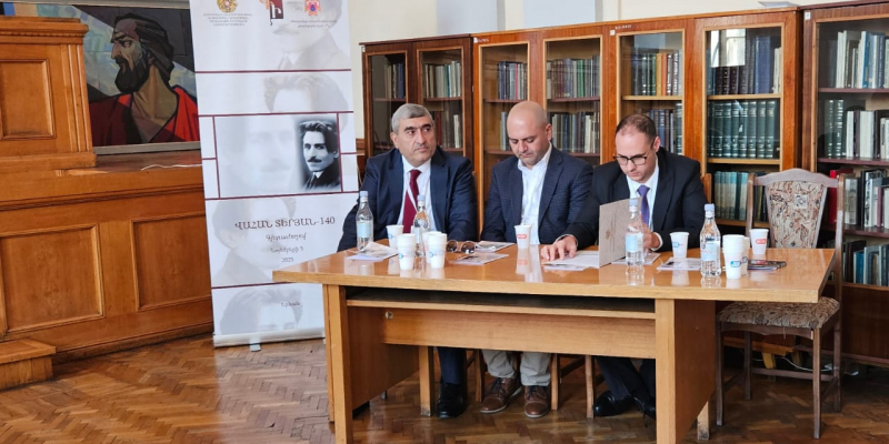 Վահան Տերյանն այն անհատականություններից է, որի գրական ժառանգությունն ունի գեղագիտական և գաղափարական արժեք. Ալֆրեդ Քոչարյան