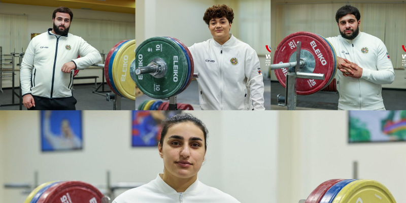 7 ոսկե մեդալ՝ ծանրամարտի Մ23 տարեկանների և երիտասարդների Եվրոպայի առաջնություններում