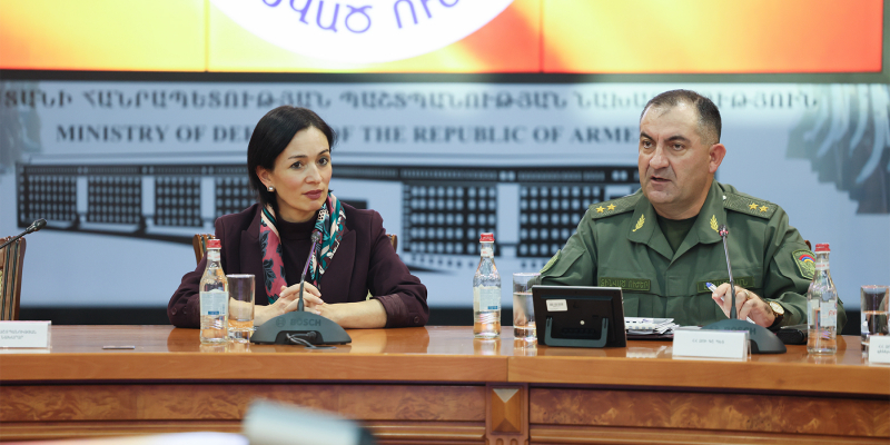 Քննարկվել են ռազմական կրթության զարգացման վերաբերյալ հարցեր
