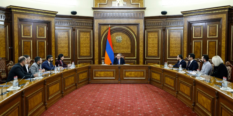 Վարչապետն ընդունել է «Գիտուժ» նախաձեռնության անդամներին