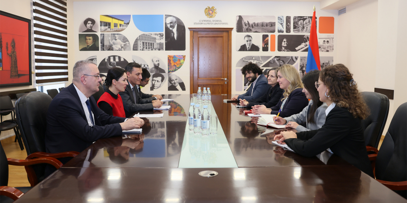 Ժաննա Անդրեասյանն ընդունել է ՀՀ-ում Շվեյցարիայի Համադաշնության նորանշանակ դեսպանին