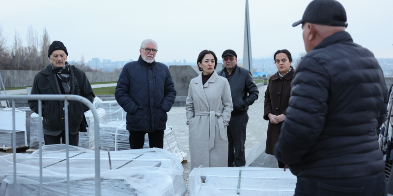 ԿԳՄՍ նախարար Ժաննա Անդրեասյանի հերթական այցը Հայոց ցեղասպանության հուշահամալիր