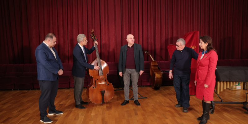 Կամերային երաժշտության ազգային կենտրոնը ԿԳՄՍ նախարարության աջակցությամբ երաժշտական նոր գործիքներ է ձեռք բերել