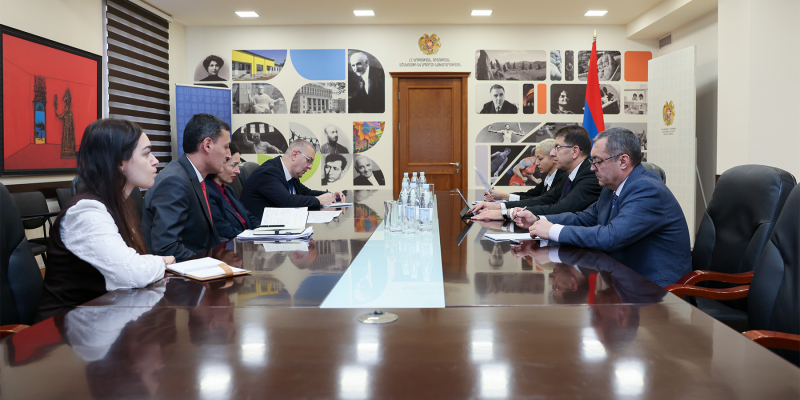 ԿԳՄՍ նախարարը հանդիպել է ՀՀ-ում Բուլղարիայի նորանշանակ դեսպանին