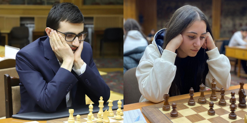 Մանուէլ Պետրոսյանը և Անահիտ Մկրտչյանը՝ շախմատի Հայաստանի առաջնության չեմպիոններ