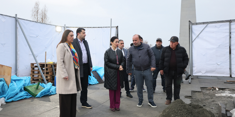 Հերթական աշխատանքային այցը՝ Հայոց ցեղասպանության հուշահամալիր