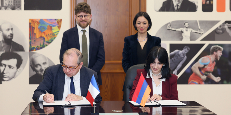 Համագործակցության հուշագիր՝ Հայաստանի ազգային պատկերասրահի և Փարիզի &laquo;Ժորժ Պոմպիդու&raquo; արվեստի և մշակույթի ազգային կենտրոնի միջև