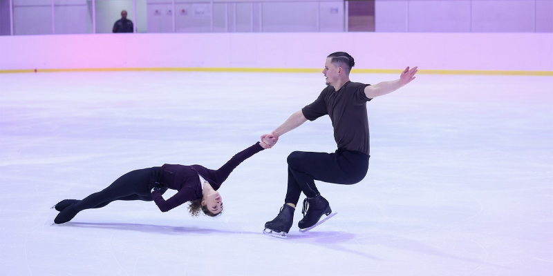 Կարինա Ակոպովա - Նիկիտա Ռախմանին գեղասահքի սպորտային զույգը 14-րդն է Օլիմպիական խաղերում