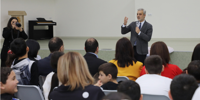 &laquo;Արևիկից Արևներին&raquo; մանկապատանեկան կրթամշակութային ծրագիրը հյուրընկալվել էր Սասունիկ գյուղի նորակառույց դպրոցում