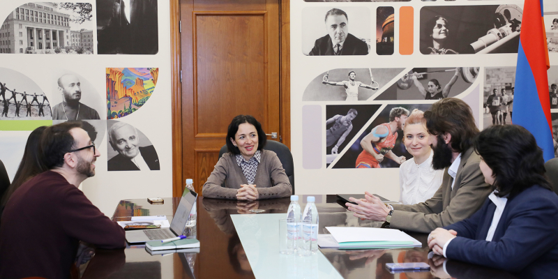Նախարարը հանդիպել է &laquo;Դասավանդի՛ր հանուն Հայաստանի&raquo; հիմնադրամի ներկայացուցիչներին