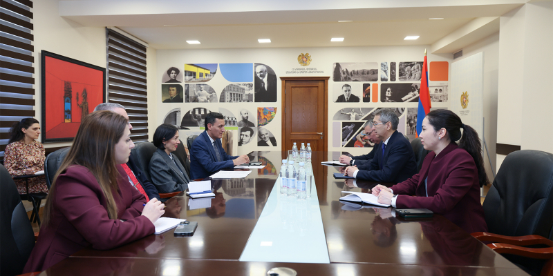 Встреча с послом Казахстана