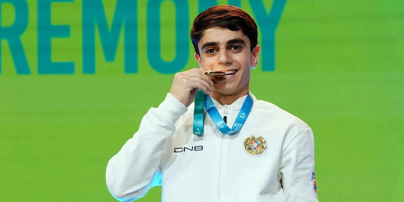 Համլետ Մանուկյանը ճանաչվել է Եվրոպայի՝ 2025 թվականի լավագույն մարմնամարզիկ