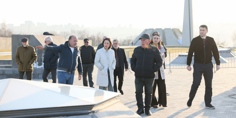 Ժաննա Անդրեասյանը հետևել է Հայոց ցեղասպանության հուշահամալիրի հիմնանորոգման աշխատանքների ընթացքին&nbsp;