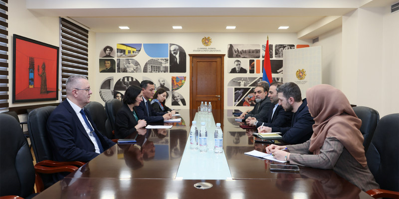 Ժաննա Անդրեասյանն ընդունել է Հայաստանում Իրանի նորանշանակ դեսպանին