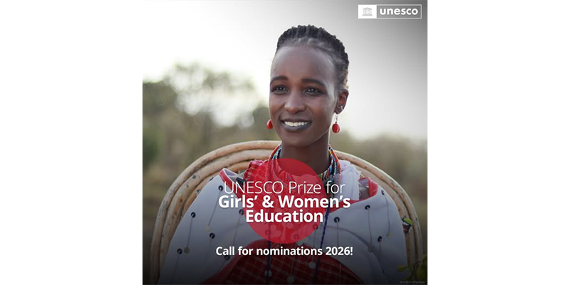 ՅՈՒՆԵՍԿՕ-ն սահմանել է &laquo;Կանանց և աղջիկների կրթություն&raquo; մրցանակ