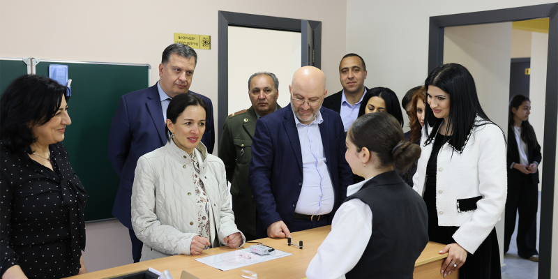 Ժաննա Անդրեասյանն աշխատանքային այց է կատարել Շիրակի մարզ