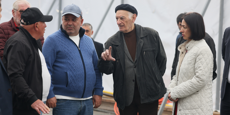 Ժաննա Անդրեասյանի հերթական այցը Հայոց ցեղասպանության հուշահամալիր