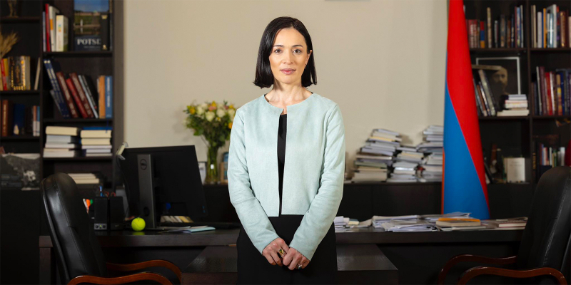 ԿԳՄՍ նախարար Ժաննա Անդրեասյանի շնորհավորական ուղերձը Թատրոնի համաշխարհային օրվա առթիվ