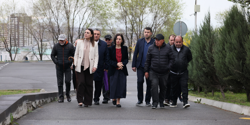 Ժաննա Անդրեասյանի հերթական այցը Հայոց ցեղասպանության հուշահամալիր