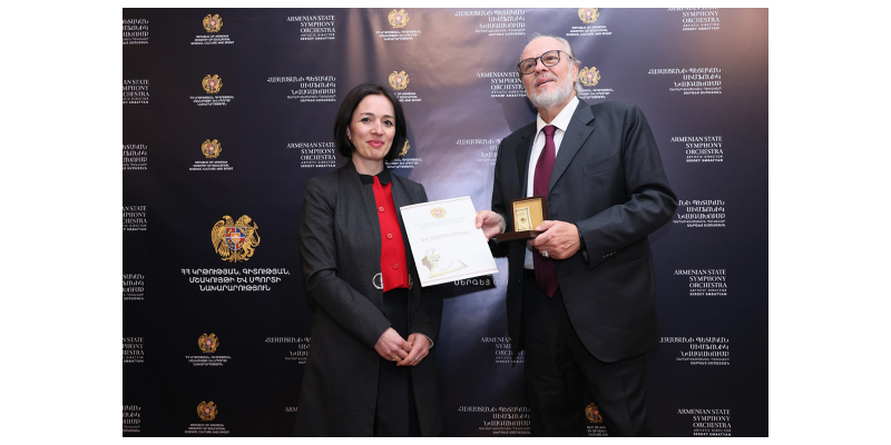 Հայաստանի պետական սիմֆոնիկ նվագախմբը համագործակցում է Լա Սկալայի օպերային թատրոնի հետ