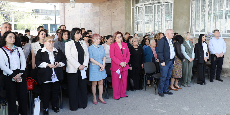 Հոբելյանական միջոցառում Երևանի թիվ 6 ուսումնարանում. նախկին ուսանողներն արդեն գործընկերներ են