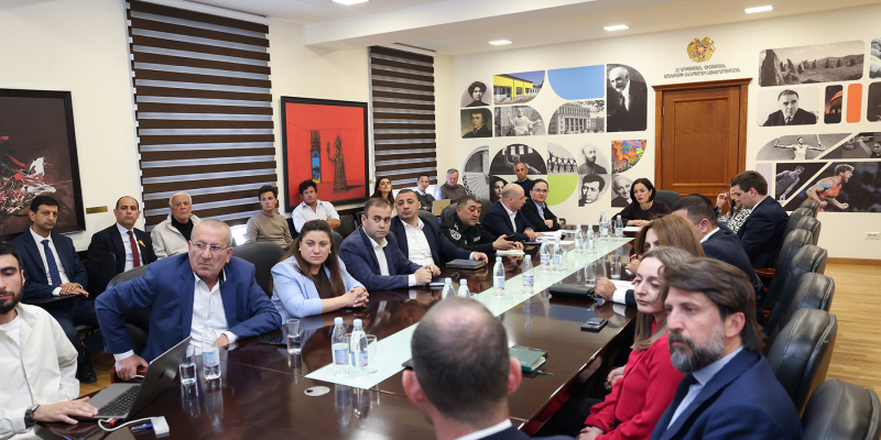 &laquo;Tour of Armenia&raquo; հեծանվավազքի անցկացման միջգերատեսչական հանձնաժողովի նիստ