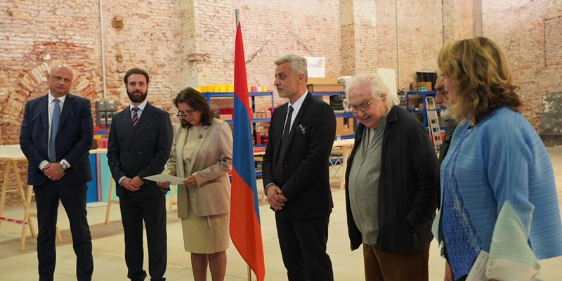 Վենետիկի արվեստի 61-րդ միջազգային բիենալեում բացվել է Հայաստանի պաշտոնական տաղավարը