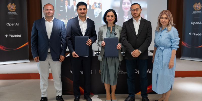 50.000 կրթական բաժանորդագրություն բուհերում և դպրոցներում. OpenAI-ի հետ համագործակցությամբ՝ սեպտեմբերից Հայաստանի կրթական համայնքին հասանելի կդառնան ChatGPT Edu-ն և Codex-ը