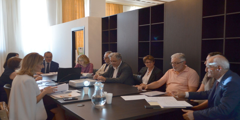 The candidates selected by evaluation of qualifications and interview at the positions in the Armenian-Italian ROCHEMP Centre-Regional Office for Cultural Heritage Enhancement, Management and Protection