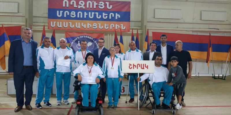 В Цахкадзоре завершился конкурс «Лучший спортсмен с инвалидностью»
