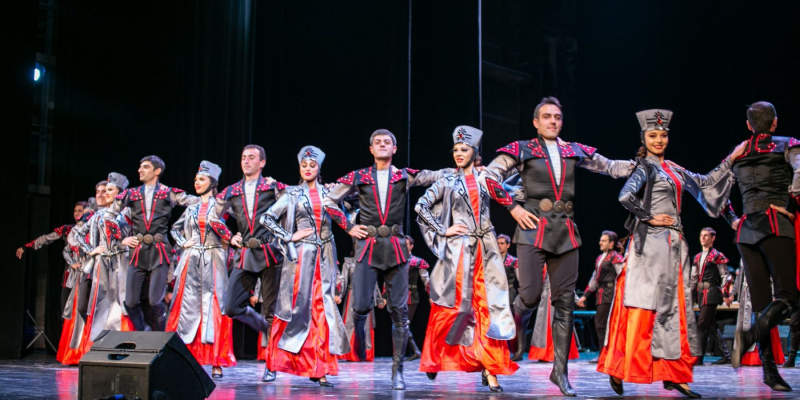 Հայաստանի պարի պետական անսամբլը մենահամերգով հանդես է եկել Թբիլիսիում