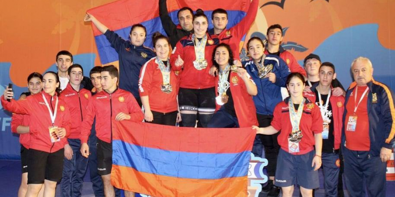 2 CHAMPIONS, 10 VICE CHAMPIONS, 2 BRONZE MEDALISTS: THE ARMENIAN YOUTHS COMPLETED THEIR PERFORMANCE AT EUROPEAN WEIGHTLIFTING CHAMPIONSHIPS