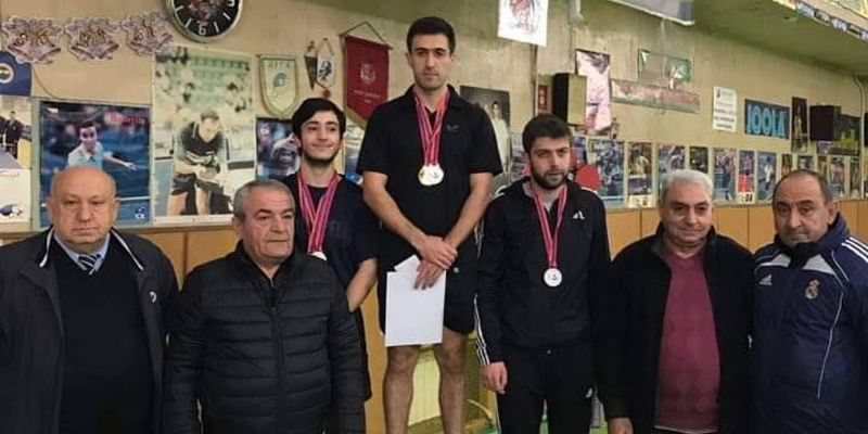 Հայտնի են սեղանի թենիսի Հայաստանի առաջնության մրցանակակիրները