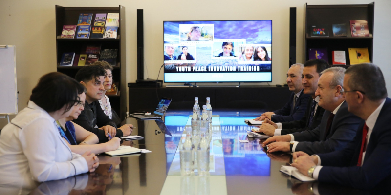 Vahram Dumanyan receives Ambassador of Finland to Armenia Kirsti Narinen