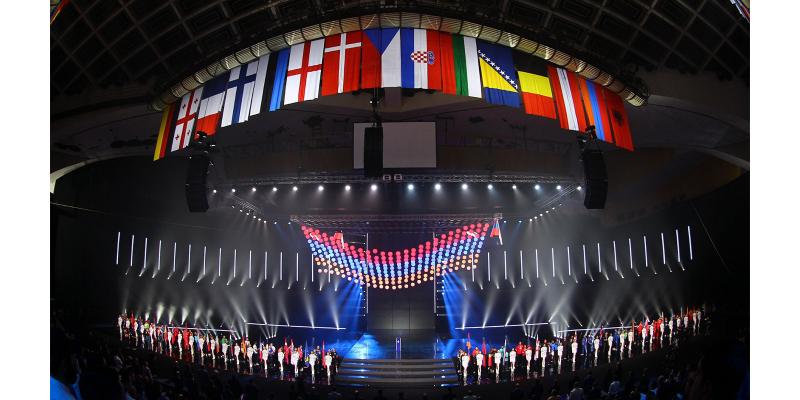 The official opening ceremony of the European Boxing Championship is held in Yerevan