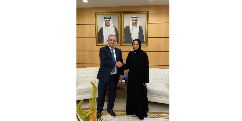 RA ESCS Minister has a meeting with the Minister of Education and Higher Education of Qatar