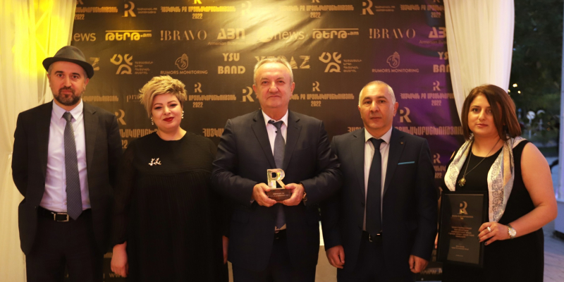 Հայկական PR մրցանակաբաշխության «Տարվա պետական կառույց» է ճանաչվել ՀՀ կրթության, գիտության, մշակույթի և սպորտի նախարարությունը