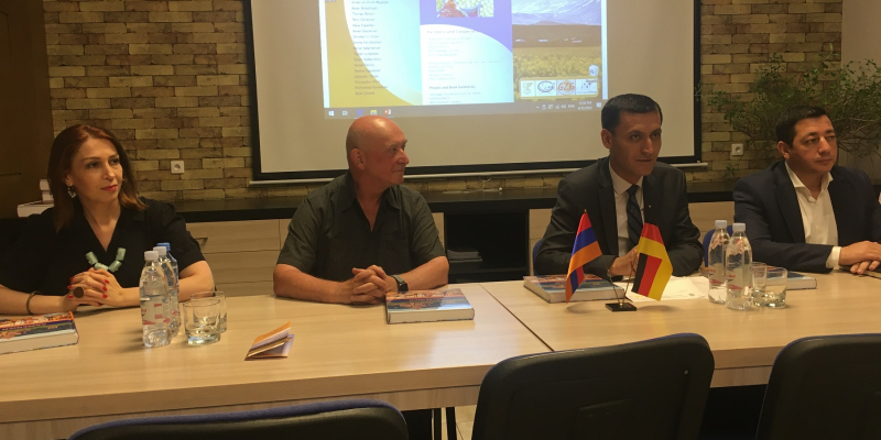 Armenian culture in the scope of the German professor: the presentation of the book "Armenian Panorama: Nature, People, Culture" is held