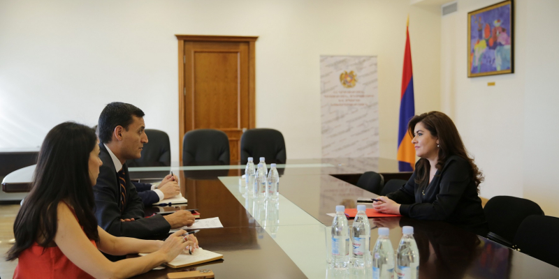 Заместитель министра ОНКС РА и посол Республики Албания обсудили перспективы сотрудничества