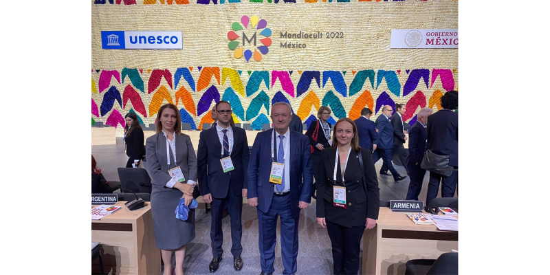 The MoESCS Delegation participates in the opening ceremony of the UNESCO World Conference on Cultural Policies and Sustainable Development