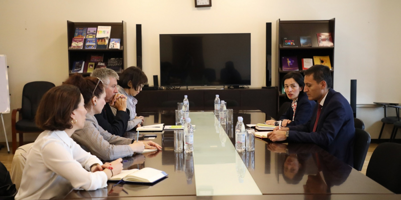ESCS Deputy Ministers receive the Delegation of the Asian Development Bank